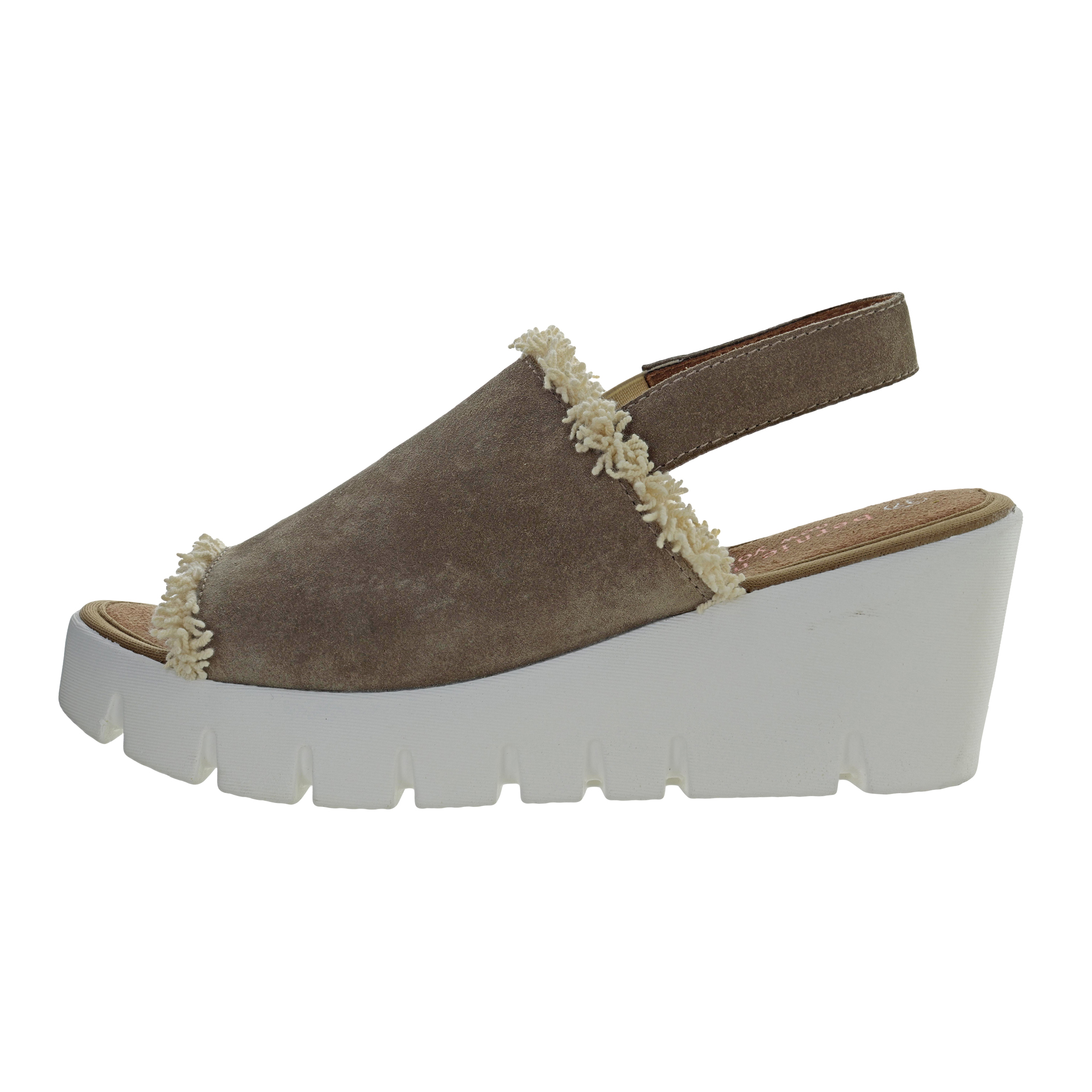 Bernie Mev Women's Venti Fringe Wedge Sandal