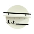 thumbnail image 2 of veasfak Key Holder Wall Mount Multifunctional Wall Shelf for Office Hallway Entryway Style C, 2 of 9