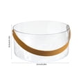thumbnail image 3 of HOZADOIE Ice Barrel Kitchen & Dining Portable Plastic Mini Ice Bucket for Home Use - Beer Wine - Transparent for Picnics Parties - High-End Looking Beverage Storage Solution, 3 of 6