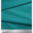 thumbnail image 3 of Soimoi Cotton Duck Fabric Dot & Insect Print Sewing Fabric Yard 42 Inch Wide, 3 of 3