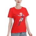 thumbnail image 2 of Women's Basic Short Sleeve T-Shirt Naruto Sakura, 2 of 6