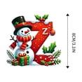 thumbnail image 3 of Bdday 26 Letters Christmas Tree Decoration Pendant Christmas Tree Ornaments Personalized DIY Christmas Ornaments Christmas Decoration Xmas Tree Hanging Decor Feature, 3 of 4