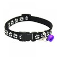 thumbnail image 1 of Collier pour Animaux de Compagnie Chien de Chat Réglable en Forme de Collier Empreinte de Pied avec des Cloches Animaux de Compagnie Fournitures Cadeau pour Animal de Compagnie, 1 of 6