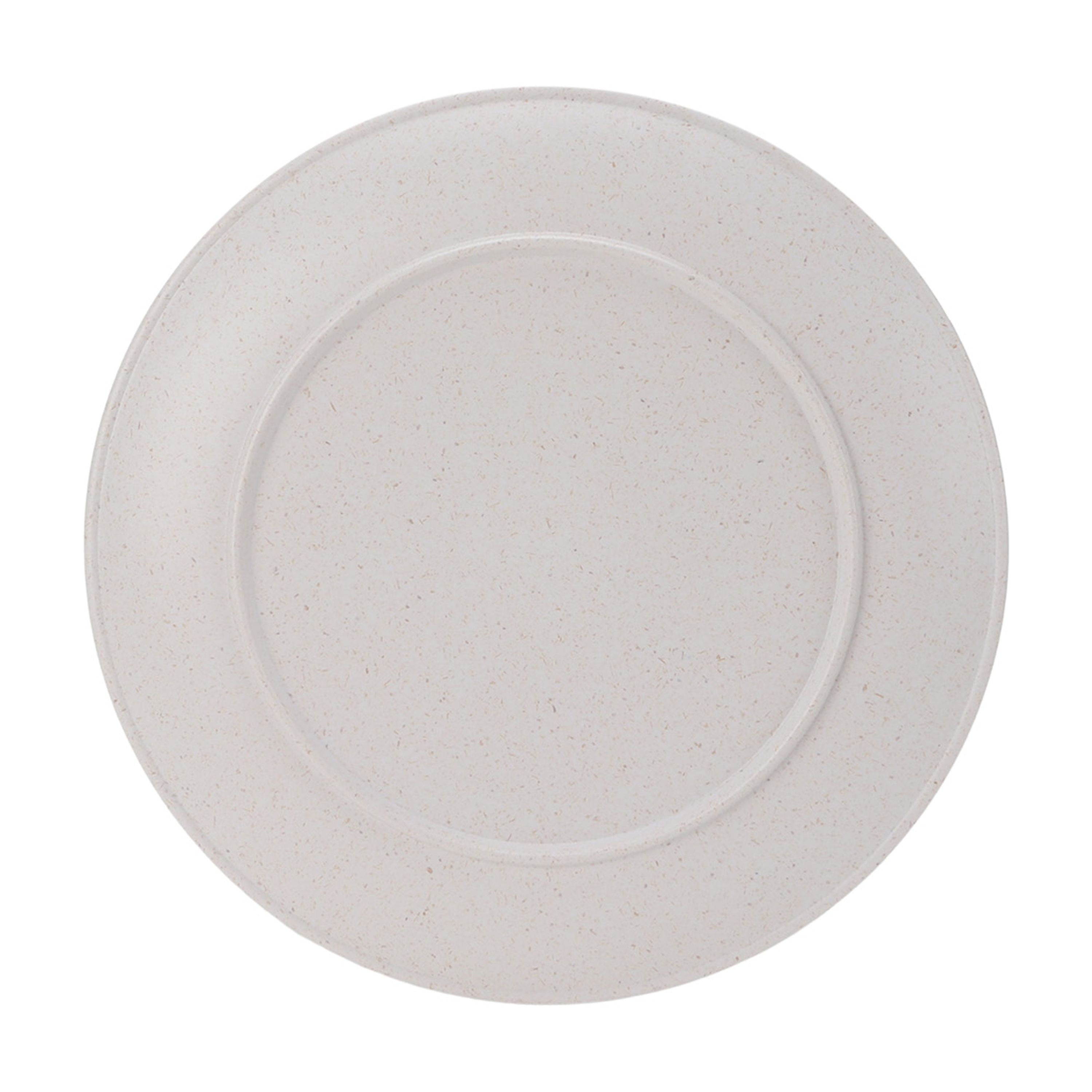 Hometrends Assiette à Apéritif en Bambou Mélamine Vert 7 Inch