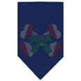thumbnail image 1 of Bonbons Canne Crossbones Strass Bandana Bleu Marine Grand, 1 of 1