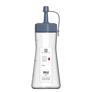 Single-Hole Sauce Dispenser Bottle - Squeeze Container for Ketchup, Mayo, and Condiments, Easy-Cut Nozzle