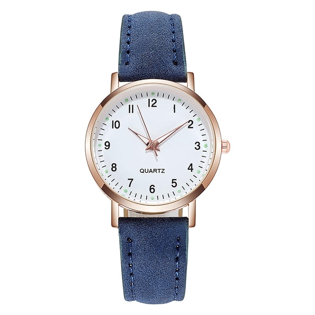 XZNGL Ladies Diamond-Studded Luminous Retro Female Watch Belt Quartz Watch