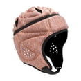 thumbnail image 3 of S SERENABLE Rugby Helmet Adjustable Shockproof Rugby Headguard for Playing Soccer Adults Pink, 3 of 9