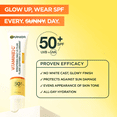 thumbnail image 3 of Garnier Vitamin C Daily UV Invisible Fluid Sunscreen Moisturizer SPF 50+, 50 ml, 3 of 11