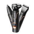 thumbnail image 2 of Rasoir Électrique pour Hommes Rasoirs Électriques pour Barbe pour Hommes Rasoirs pour le Visage Tondeuse pour Nez et Favoris Sans Fil Rechargeable Kit de Rasage Utilisation Humide et Sèche 1 ml, Rasoir Électrique Noir, 2 of 6