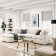 thumbnail image 1 of Modway Commix 4 Piece Down Filled Overstuffed Sectional Sofa Set in Light Beige, 1 of 10