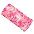 thumbnail image 4 of pitrice Cagoule Col Montant Tube Bandanas Sans Couture Écharpes Anti-Poussière Turbans Respirants pour Extérieur Randonnée Fleur Rose, 4 of 7