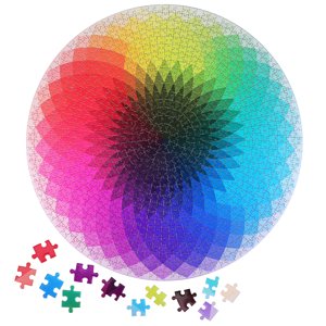 Unbranded puzzle impossible Circle Puzzle Multi Paper pour adultes Challenging 1000 Pièce