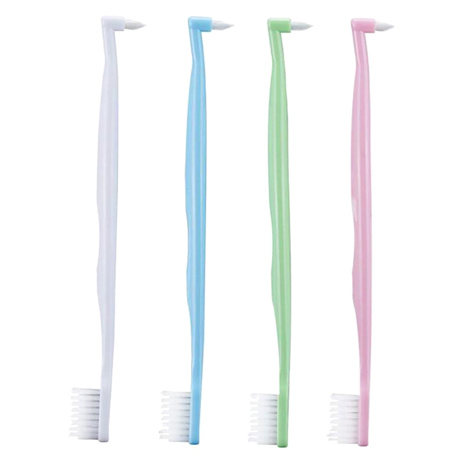 4 Pieces Toothbrush Small Head End Tuft Toothbrush Soft Trim Wisdom