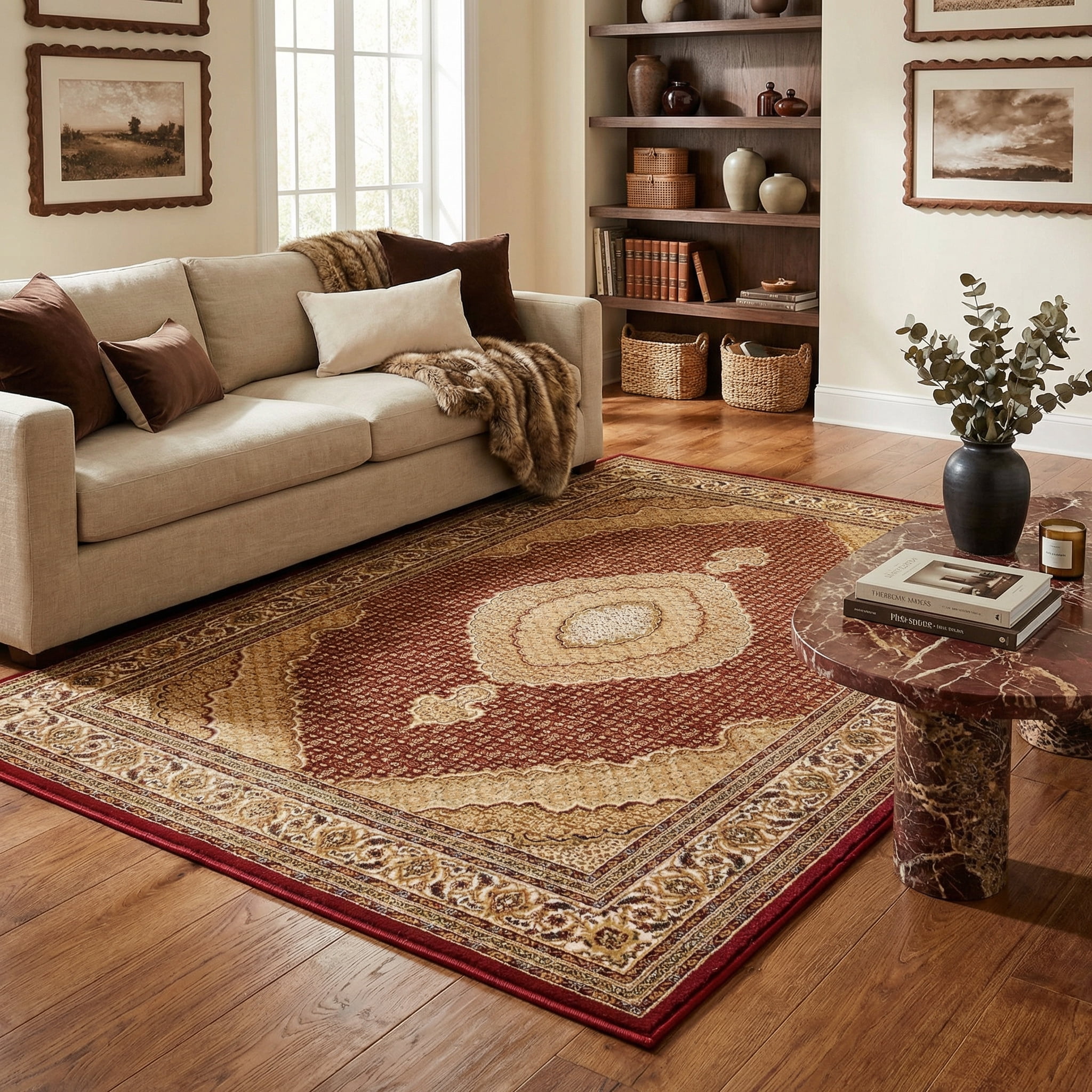 Rug Branch Majestic Collection Traditional Oriental Area Rug