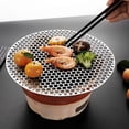 thumbnail image 4 of ziyahi Stainless Steel Round Grill Net BBQ Mat For BBQ Lovers Barbecue Rack Round BBQ Grill Mesh Grill Rack 22cm, 4 of 6
