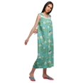 thumbnail image 2 of Moomaya Robe de Nuit d'Allaitement à Col Rond Imprimée pour Femmes en Coton, 2 of 5