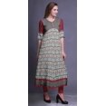 thumbnail image 3 of Bimba Print Long Party Wear Anarkali Kurta Flared A Line Kurtis For Women, 3 of 5