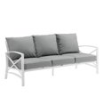 thumbnail image 1 of Crosley Kaplan Outdoor Metal Sofa in Gray, 1 of 12