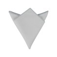 thumbnail image 1 of INSPIRE CHIC Men's Cotton Handkerchiefs Solid Color Pocket Square for Men Grey One Size, 1 of 4