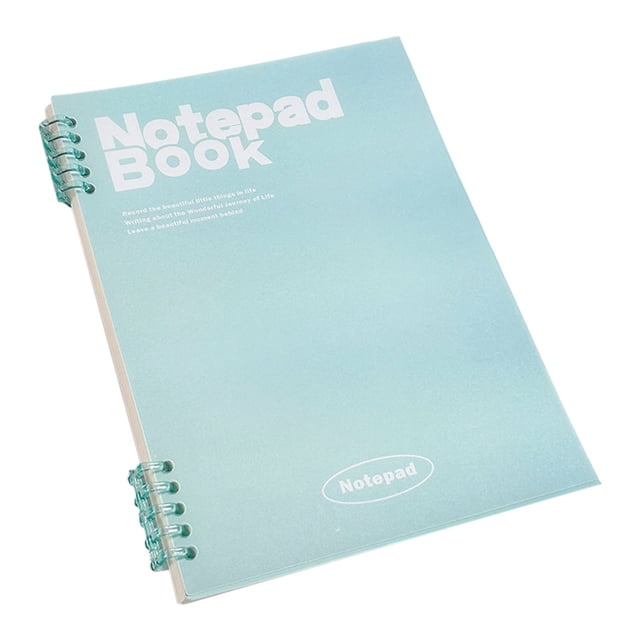 Clearance! beishanbush Notebooks for School Notebook Refillable Notebook and Filler Paper Notebooks College Ruled with Dividers Transparent Covers for Home School One Size Green