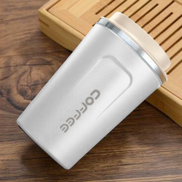 Tasse en Acier Inoxydable sous Vide Tasse à Café Double Couche Anti-Brûlure Isolation