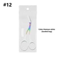 thumbnail image 1 of Reduce Price! WSBDENLK Eyebrow Trimmers Scissor 2024 New Eyebrow Scissors With Comb Precision Eyebrow Trimming Scissors Non-Slip Eyebrow Cutter Hair Removal Eyebrow Scissors, 1 of 3