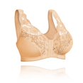 thumbnail image 4 of Plus Size Push Up Bra Solid Color Bra Without Steel Ring Push Up Plus Size Mother Lace Underwear, 4 of 6