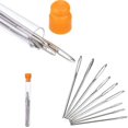 thumbnail image 2 of Estbridge  9pcs/set Sewing Needle Stainless Steel Embroidery Pin DIY Hand Pin Weaving Tool Supplies, 2 of 6