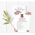 thumbnail image 2 of Inkdotpot Bear Jungle Animals Who Knows Daddy BestBaby Shower GameCards FunActivity Cards Set Of 50Party Theme, 2 of 5