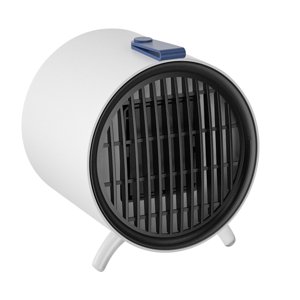 Dvkptbk Chauffe-chauffeurs électriques portatifs Space Chauffage radiateur ventilateur chaud pour les essentiels de la maison d'hiver