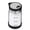 White#01, variant on Linnome Adjustable Glass Spice Shaker Bottle 150ml with Rotatable Stainless Steel Lid Measuring Mark for Pepper Salt Seasoning Dispenser