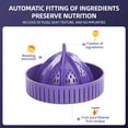 thumbnail image 4 of Juicer Electric Citrus Juicer USB Rechargeable High Juice Yield Automatic Cordless Orange Juicer Squeezer One Touch Operation Portable Juicer for Orange / Lemon / Grapefruit, 4 of 7