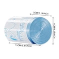 thumbnail image 3 of 15/75 Count Drawstring Trash Bags Cartoon Pattern Thickened Garbage Bags 19.7" X 17.7"Unscented Trash Bags For Kitchen Bathroom Waste Liners, 3 of 9