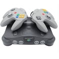 thumbnail image 1 of Console de Jeu Nintendo 64 Authentique Remise à Neuf Excellente avec 2 Manettes plus Adaptateur HDMI, 1 of 2