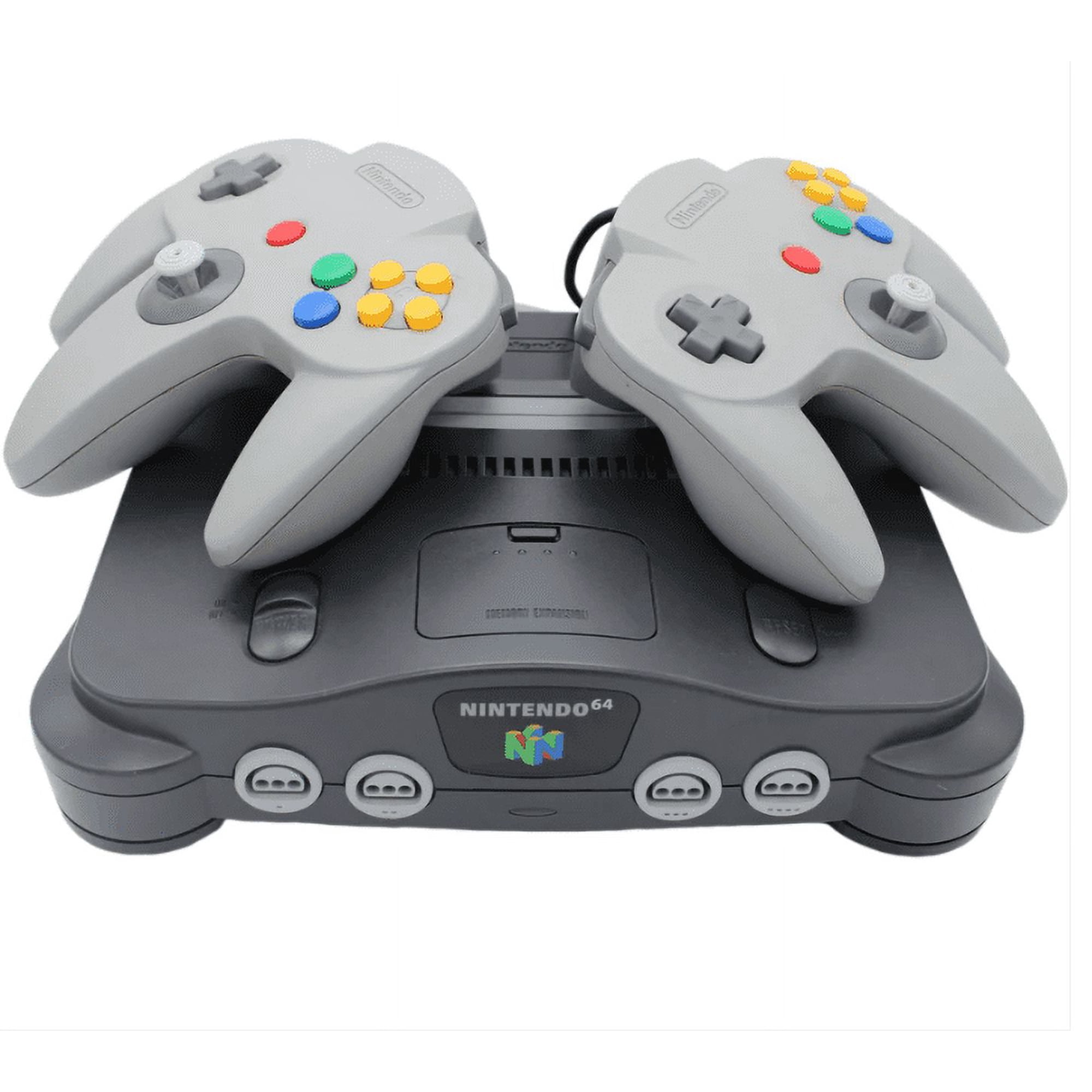 Authentic Refurbished Excellent Nintendo 64 Game Console with 2