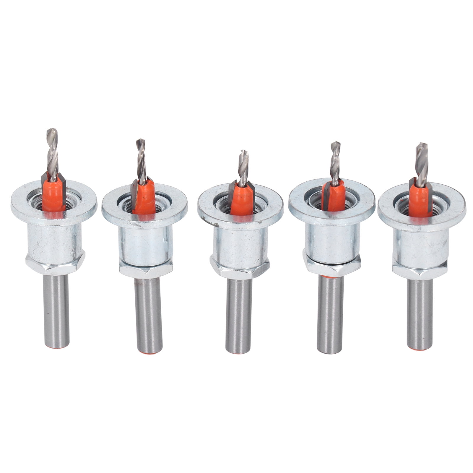 Power Drill Bit,5Pcs Countersink Drill Bit Adjustable Countersink Bit Countersink Drill Bit Set Top Tier Quality