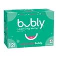 thumbnail image 3 of Bubly Watermelon Sparkling Water 12 x355 mL, Cans, 3 of 10