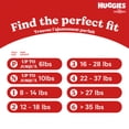 thumbnail image 3 of HUGGIES Little Snugglers Couches, Emballage Econo, Taille 6, 108 Unités, 3 of 11