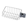 thumbnail image 2 of Oleegame 2PC Shower Soap Dish With Hook Kitchen Stainless Steel Faucet Storage Rack Sink Shower Basket Sponge Drain Rack Gray, 2 of 6