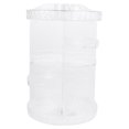 thumbnail image 3 of FONDOTIN cosmetics organizer Cosmetics Storage Shelf Transparent Color with Multi-level Structure for Women 1Set, 3 of 6