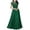 Green, variant on Pisexur Women's Vintage Floral Lace Dress Evening Formal Dress Half High Collar Chiffon Stitching Evening Party Maxi Dress Formal Bridesmaid Dress for Prom Wedding Christmas Party