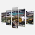 thumbnail image 2 of Mountain Creek Flowing into Lake - Large Landscape Canvas Art Print, 2 of 3