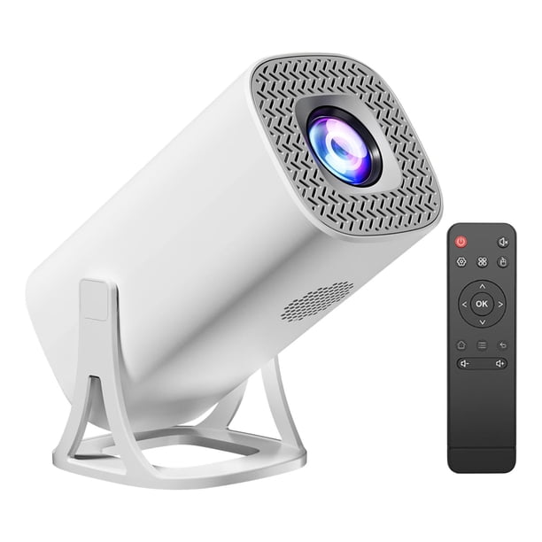 Dvkptbk Projector 4K HD Home Bedroom Wall Projection 3DHome Cinema