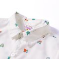 thumbnail image 3 of Qudderr Ensemble 3 Pcs pour Tout-Petits Garçons Bébé, Tenue de Gentleman, Robe de Mariage pour Enfants, Chemise à Manches Courtes + Nœud Papillon + Shorts à Bretelles, Ensemble d'Été en Coton 1-6 Ans, 3 of 8