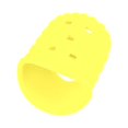thumbnail image 3 of QualitChoice 4pcs Guitar Playing Left Hand Fingertip Ukulele Guitar Fingertip Silicone Protective Cover yellow L 1Set, 3 of 6