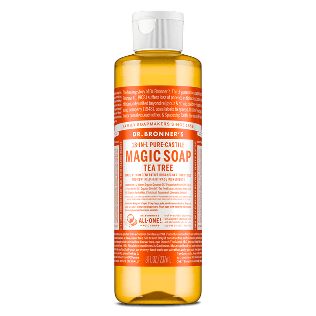 Dr. Bronner's Magic Soap Organic Tea Tree Oil Soap 237mL