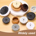 thumbnail image 3 of 2 Pack Desk Grommet, 2.36 Inch 60mm Desk Cable Hole Cover, Black, 3 of 6