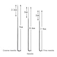 thumbnail image 4 of braveheart 100Pcs Mini Felt Needles Bottle Handcraft Multipurpose Needle Sturdy Embroidery DIY Felting Tool Wide Application 7.9cm, 4 of 7