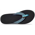 thumbnail image 4 of Teva Sandale Bleue pour Femmes VOYA FLIP PAINT TRACKS, 4 of 6